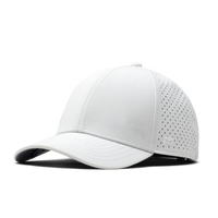 The front, angled view of the melin A-Game Hydro Vintage Fit in White