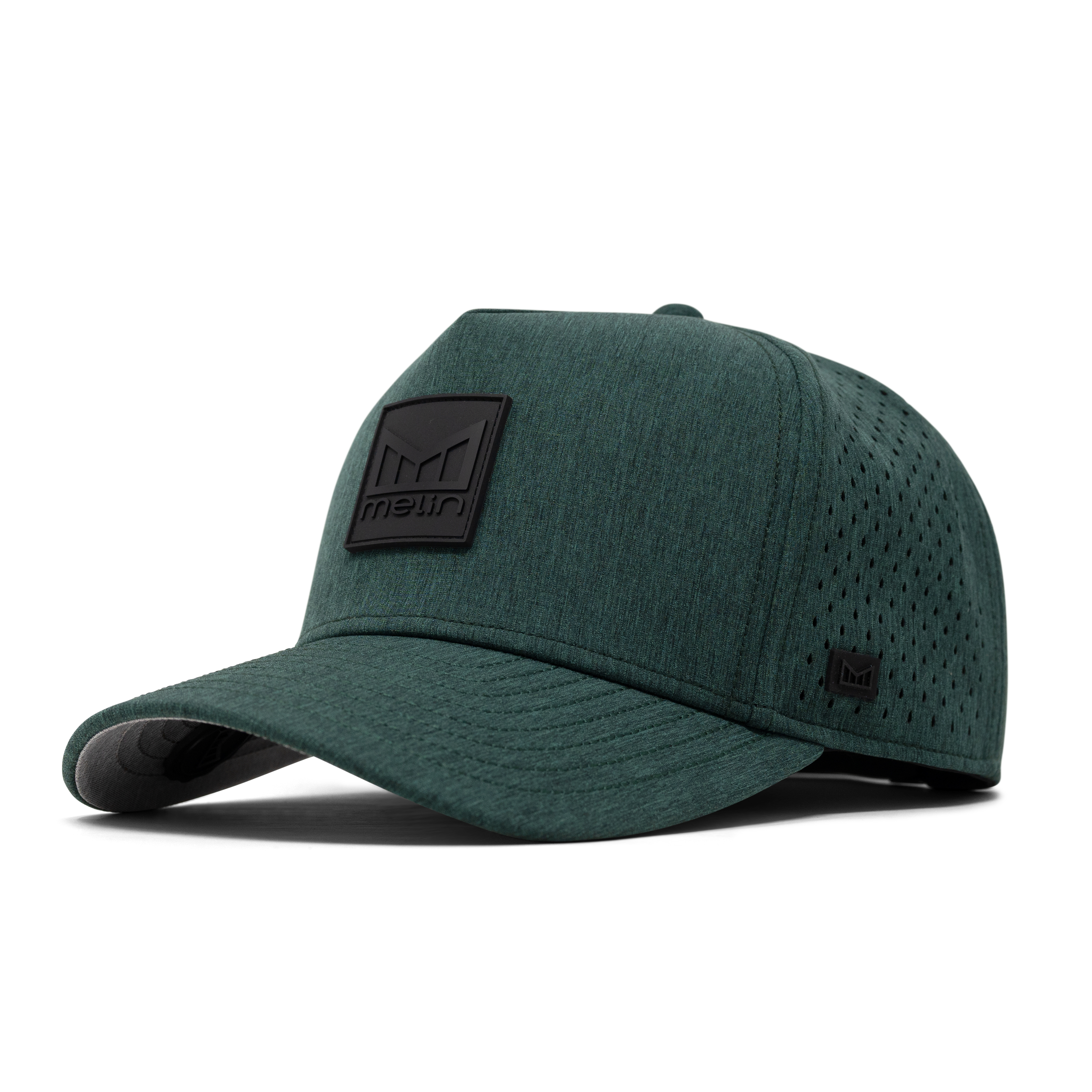 Melin Hydro Odyssey Adventure Club Grey/Green Classit sale Fit Hat.