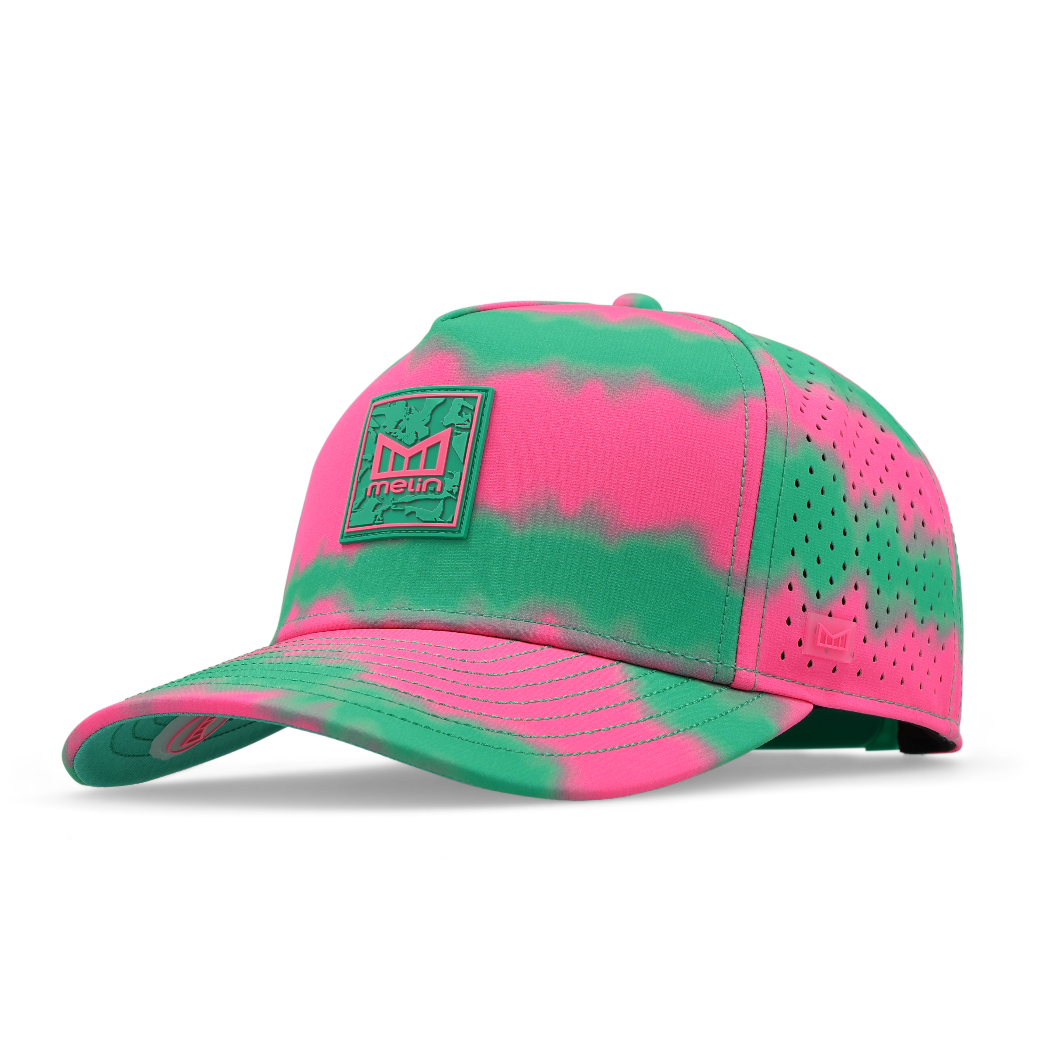 帽子 NEON Odysea Neon Tie Dye Hydro – Neo Pink | Premium Performance Split