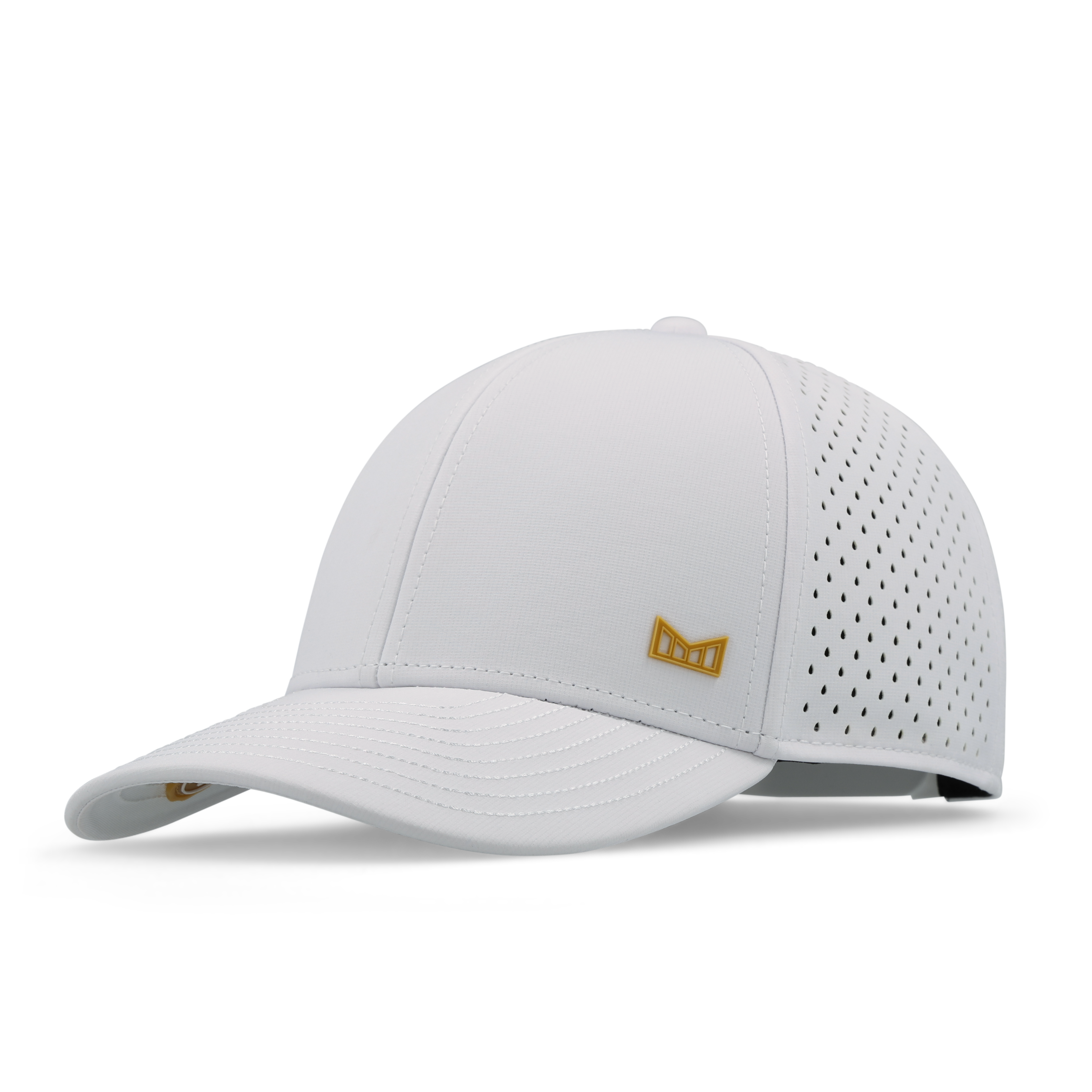 A-Game Icon Hydro – White / Gum | Premium Performance Vintage Fit