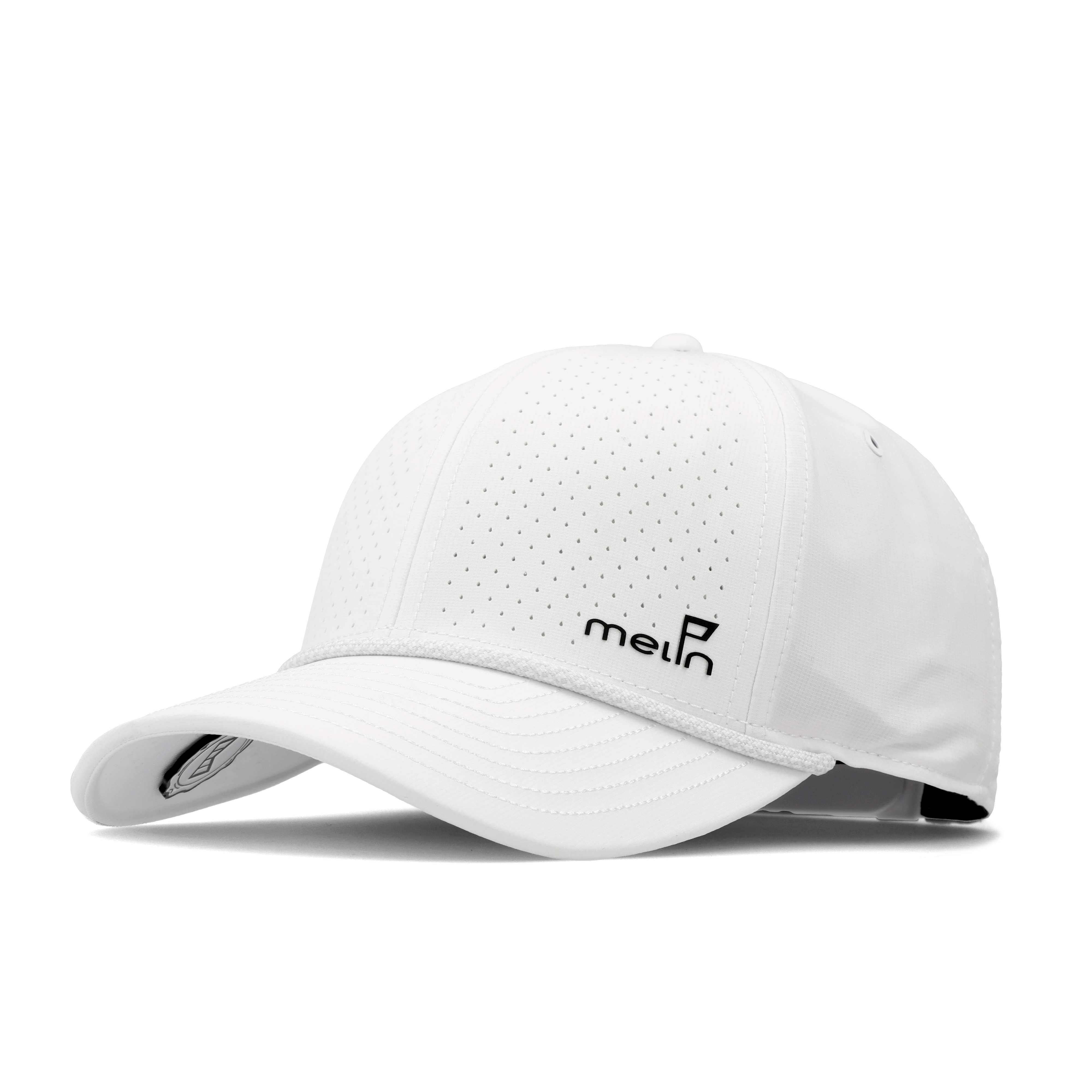 Compass Links Hydro – White | Premium Performance Vintage Fit | melin