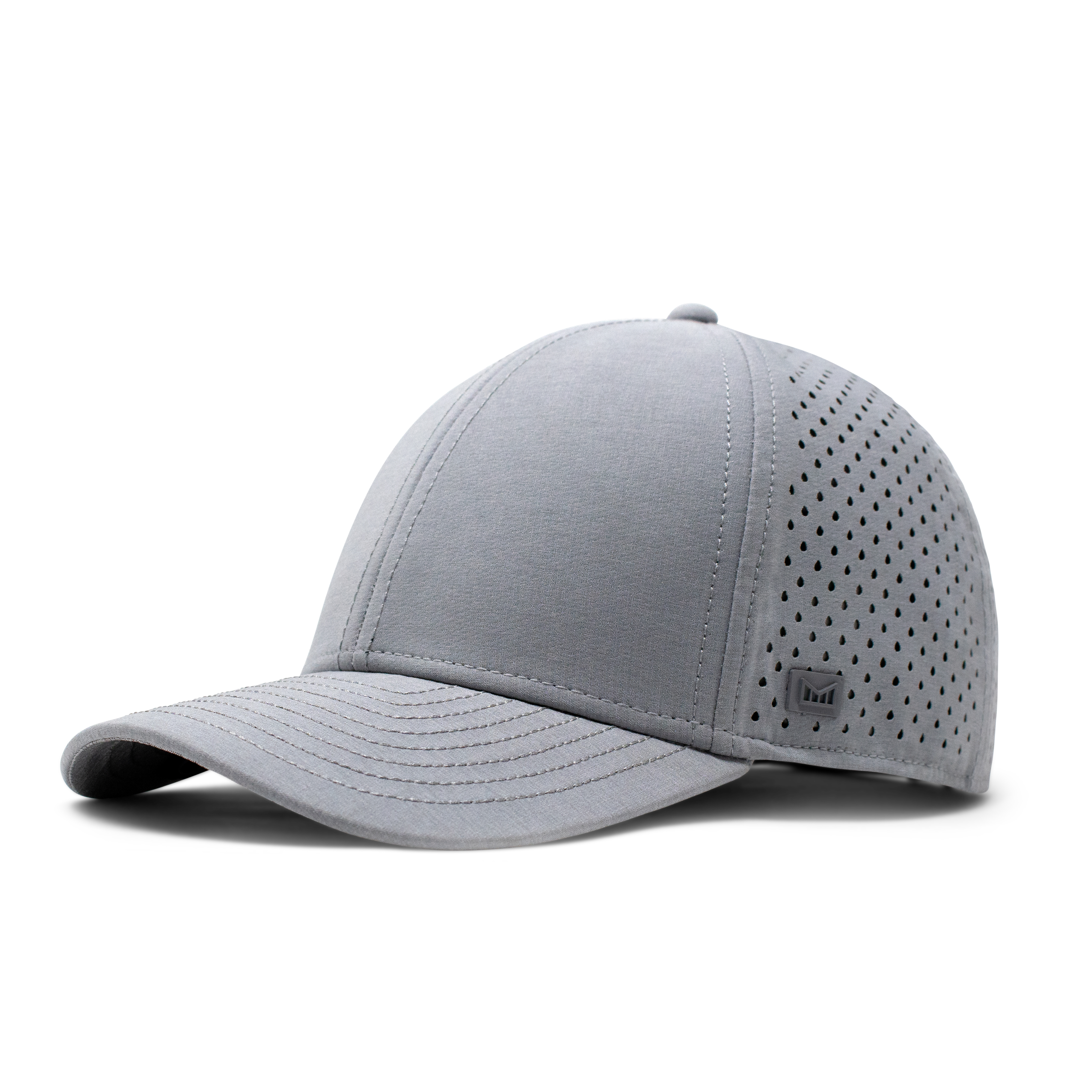 Melin A-Game Hydro Icon Snapback Hat - Men's - Classic,Light Grey/Maroon