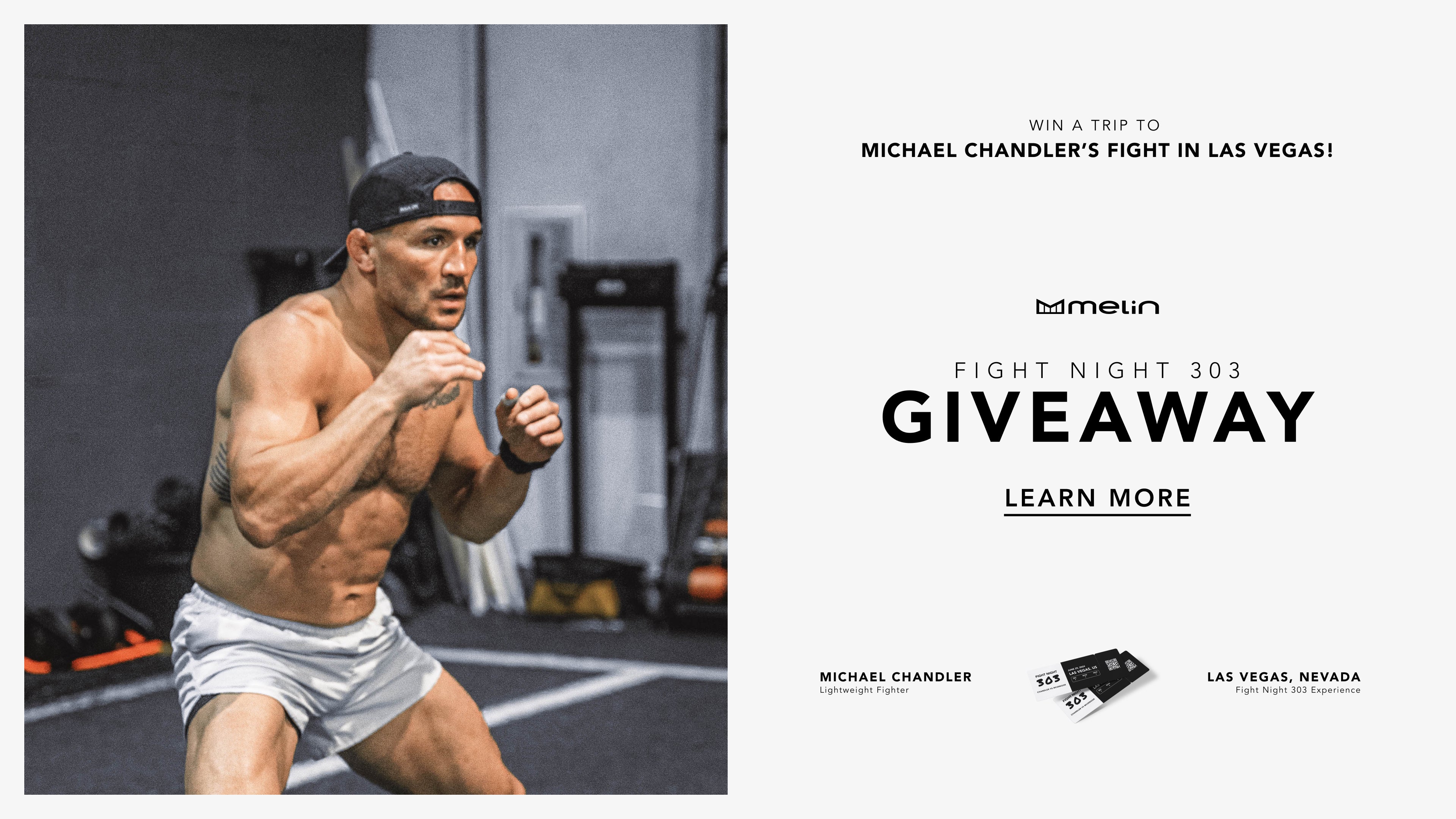 melin sponsors a trip to win Michael Chandler fight tickets