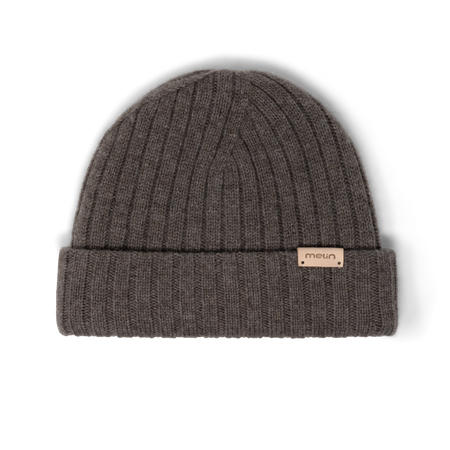 The front view of the melin All Day Beanie  Beanie in  Gunmetal
