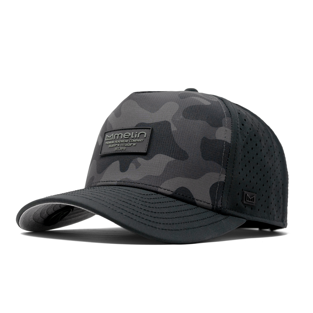 Dark hot sale camo hat