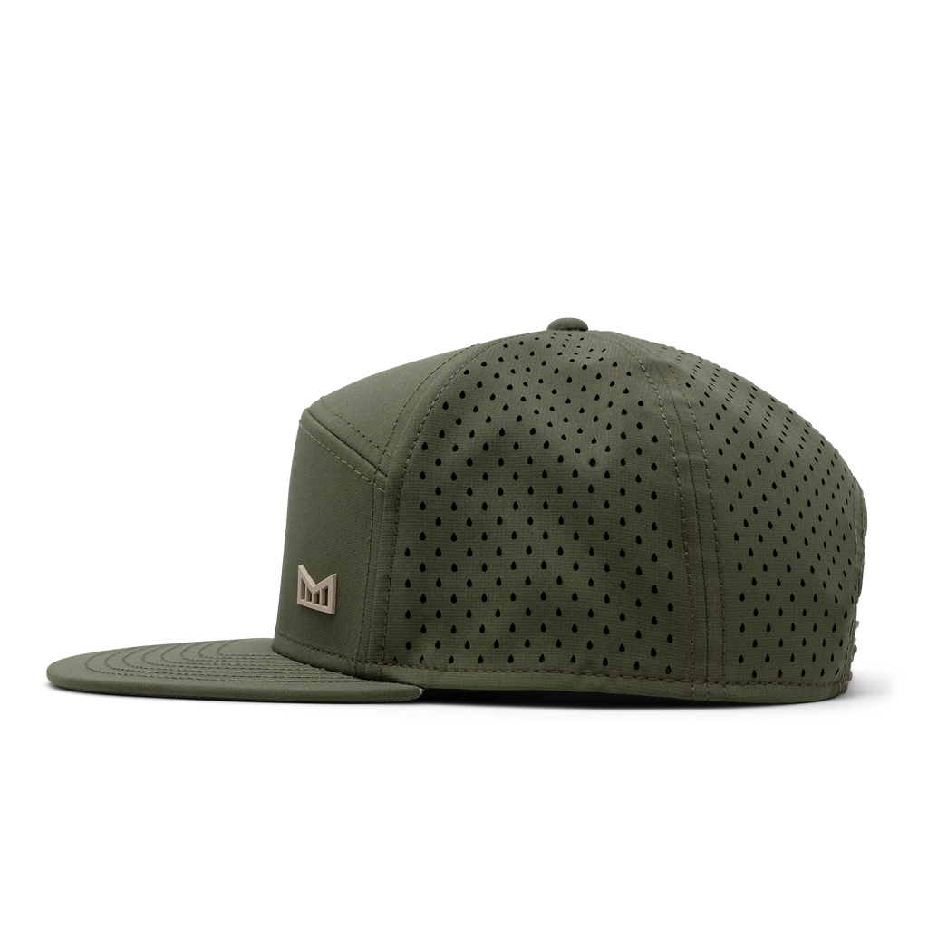 The side view of melin's Trenches Icon Hydro - Canopy / Khaki Big Image - 3