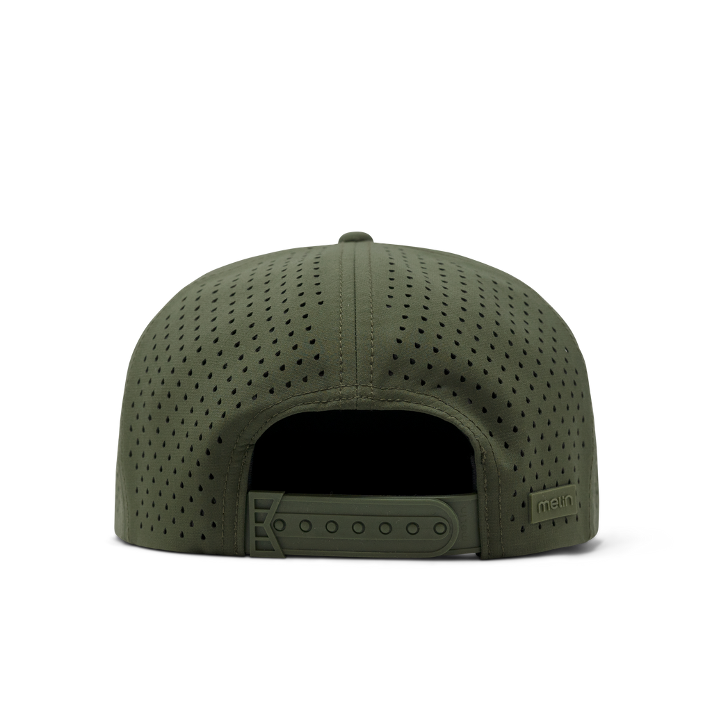 The back view of melin's Trenches Icon Hydro - Canopy / Khaki Big Image - 4