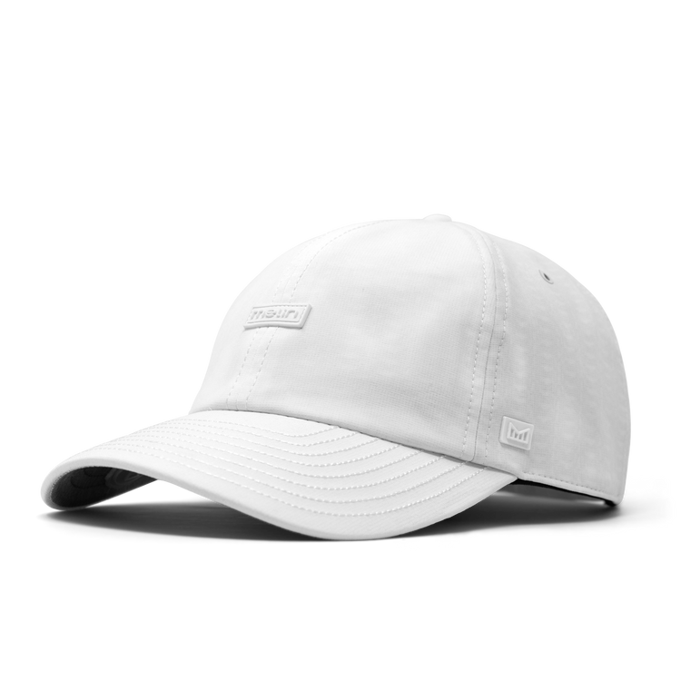 The Legend Hydro – White | Premium Performance Performance Dad Hat
