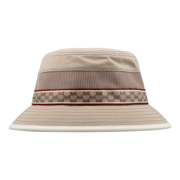 Caddy Links Hydro – Cobblestone | Premium Performance Bucket Hat