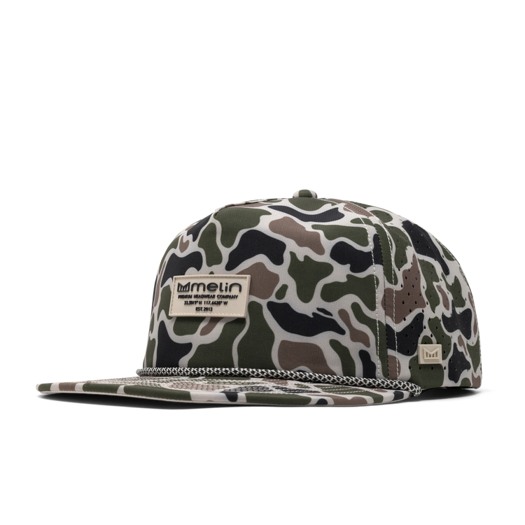 ◆melin◆ 撥水 通気 水に浮く高機能帽子 CORONADO BRICK HYDRO Hydro Coronado Brick Men's Snapback Hat – melin