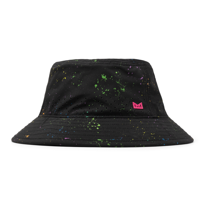Caddy Neon Hydro – Black | Premium Performance Bucket Hat | melin