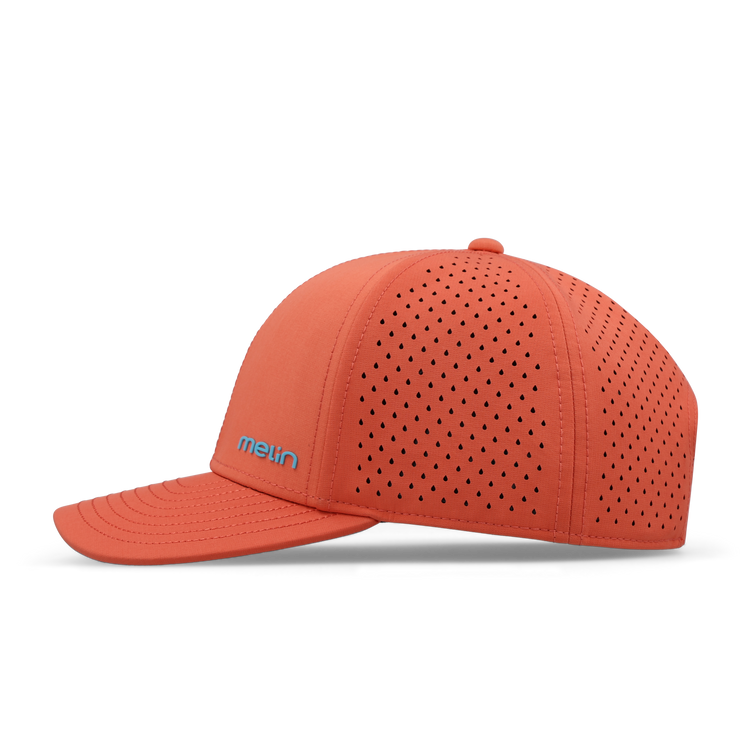 Compass Hydro – Hot Coral | Premium Performance Vintage Fit | melin