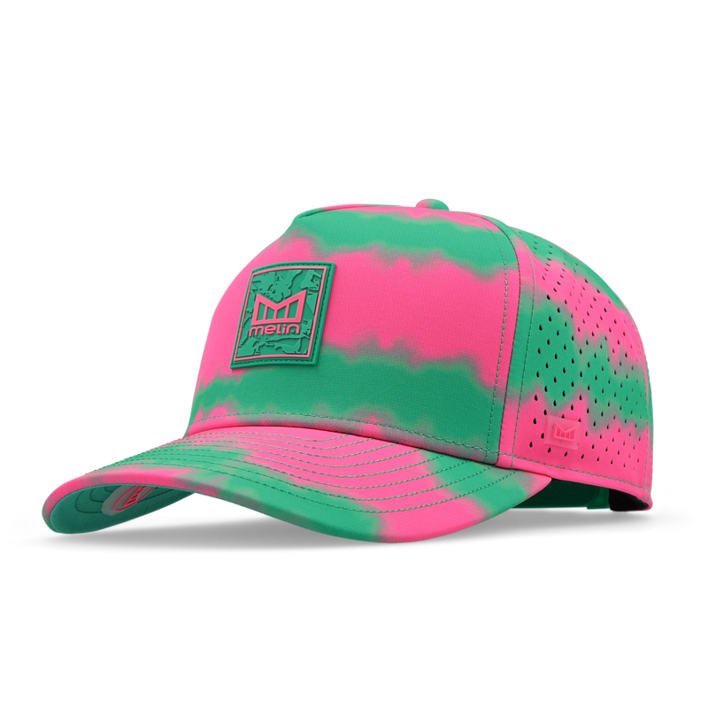 Odysea Neon Tie Dye Hydro – Neo Pink | Premium Performance Split