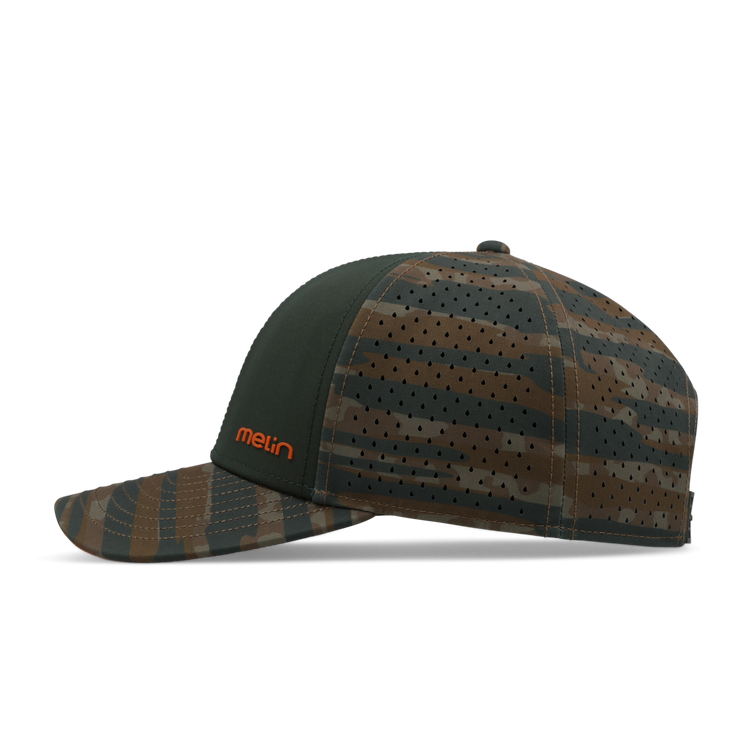 Compass Hydro – Everglade Camo | Premium Performance Vintage Fit