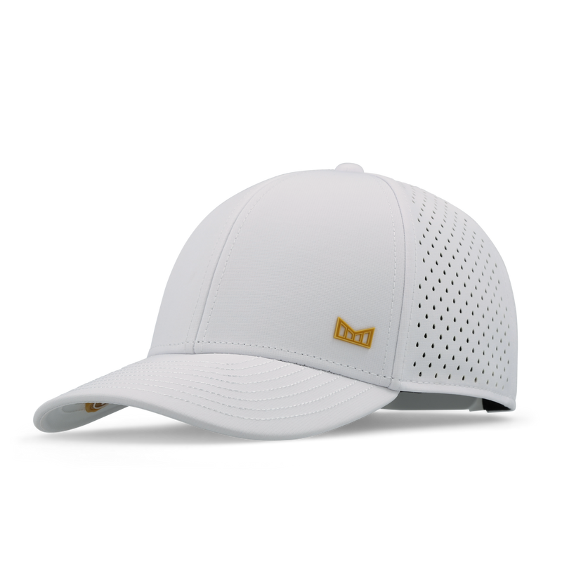 A-Game Icon Hydro – White / Gum | Premium Performance Vintage Fit