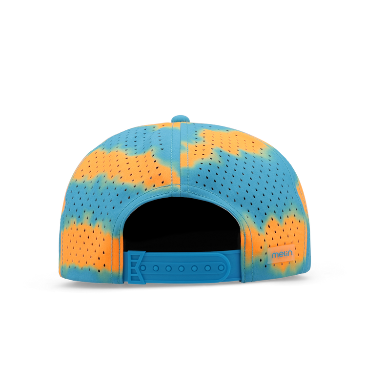 METEO 帽子 Coronado Neon Tie Dye Hydro – Turquoise | Premium Performance