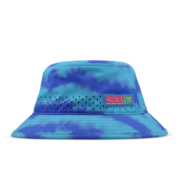 Caddy Neon Tie Dye Hydro – Electric Blue | Premium Performance