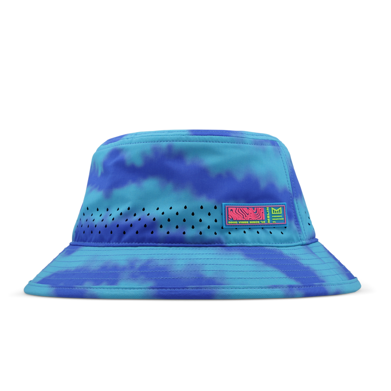 Caddy Neon Tie Dye Hydro – Electric Blue | Premium Performance
