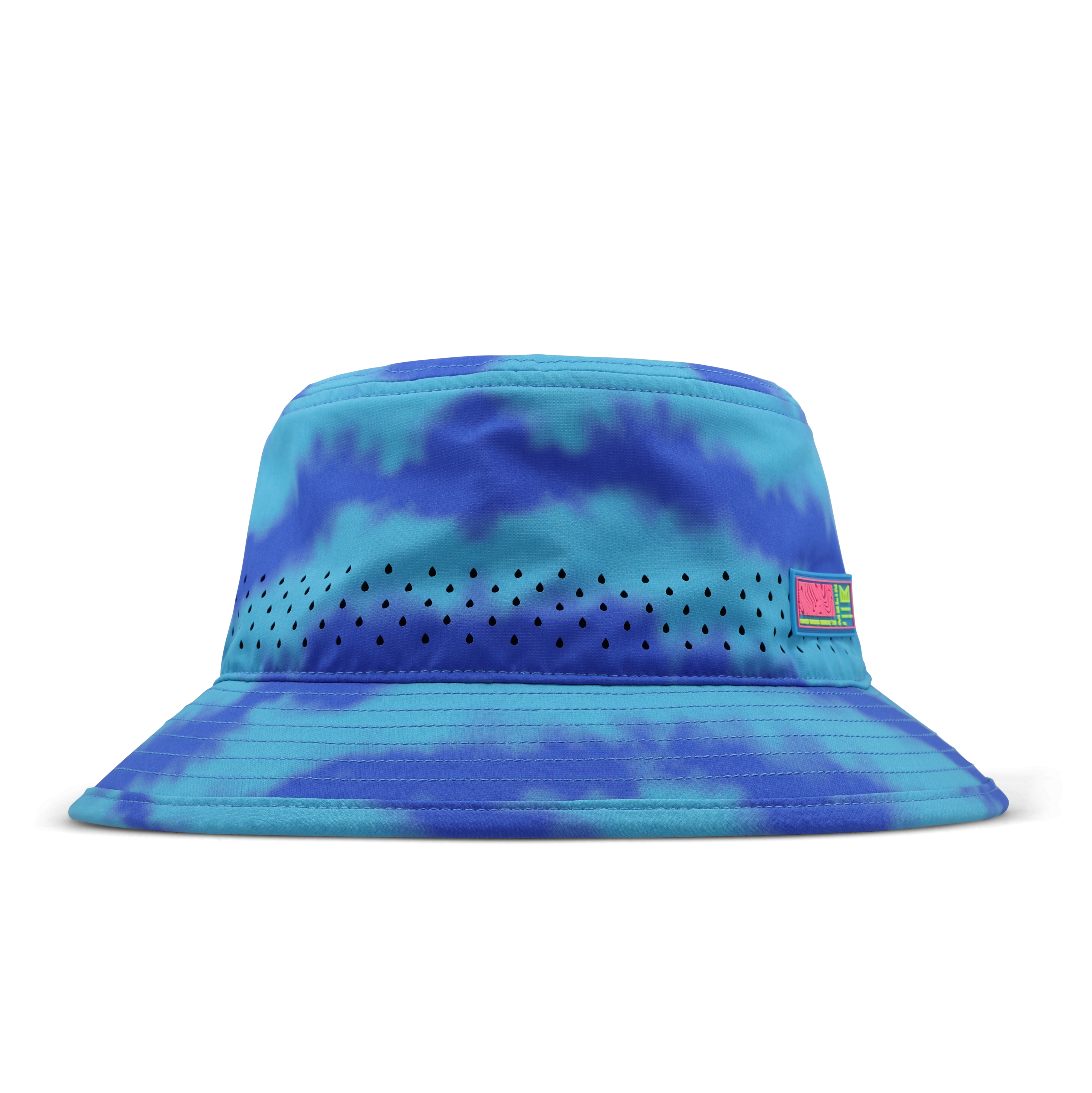 帽子 NEON Caddy Neon Tie Dye Hydro – Electric Blue | Premium Performance