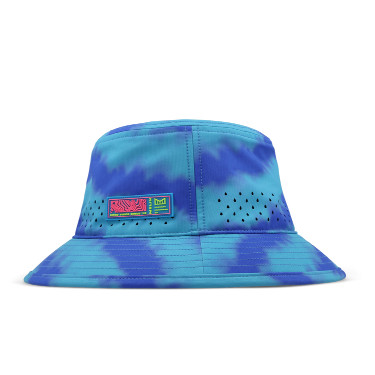 Caddy Neon Tie Dye Hydro – Electric Blue | Premium Performance