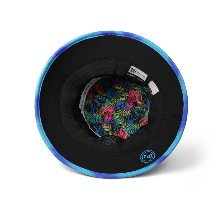 Caddy Neon Tie Dye Hydro – Electric Blue | Premium Performance
