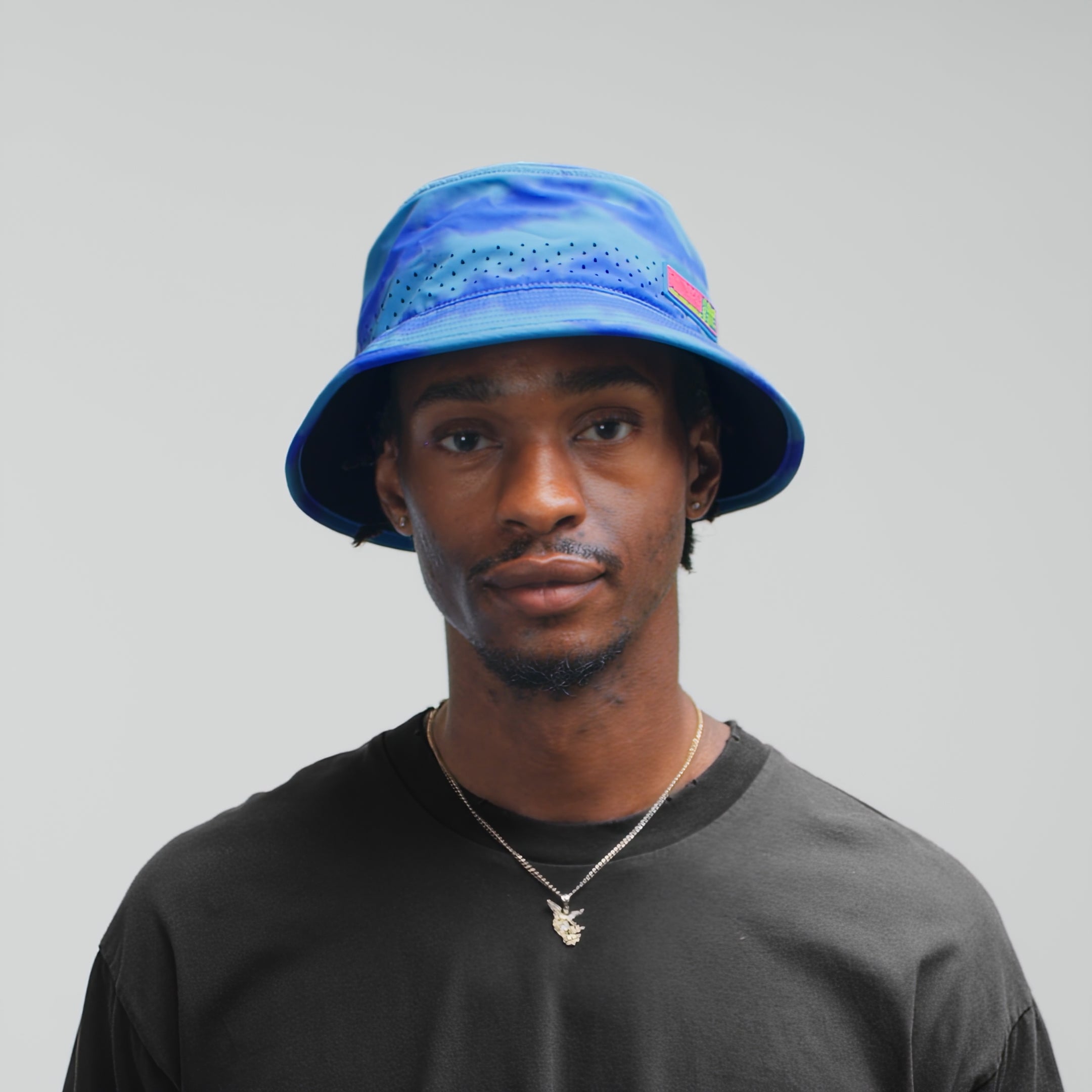Caddy Neon Tie Dye Hydro – Electric Blue | Premium Performance