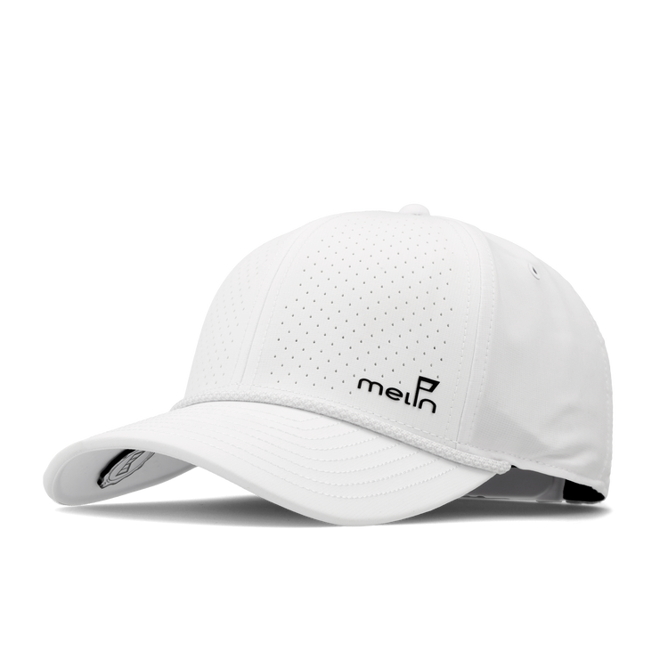 Compass Links Hydro – White | Premium Performance Vintage Fit | melin