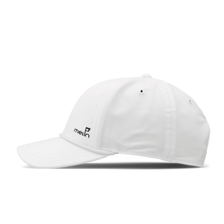 Compass Links Hydro – White | Premium Performance Vintage Fit | melin