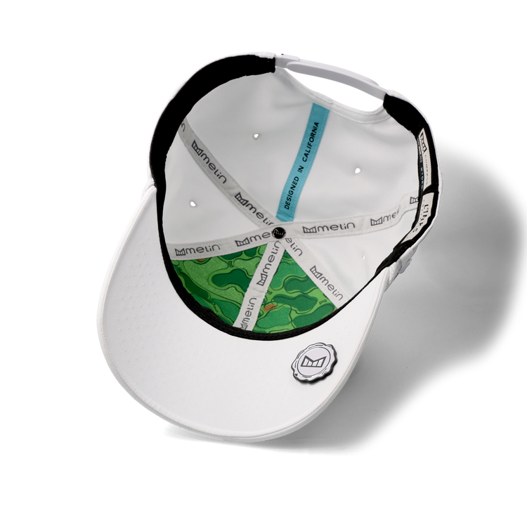 Compass Links Hydro – White | Premium Performance Vintage Fit | melin