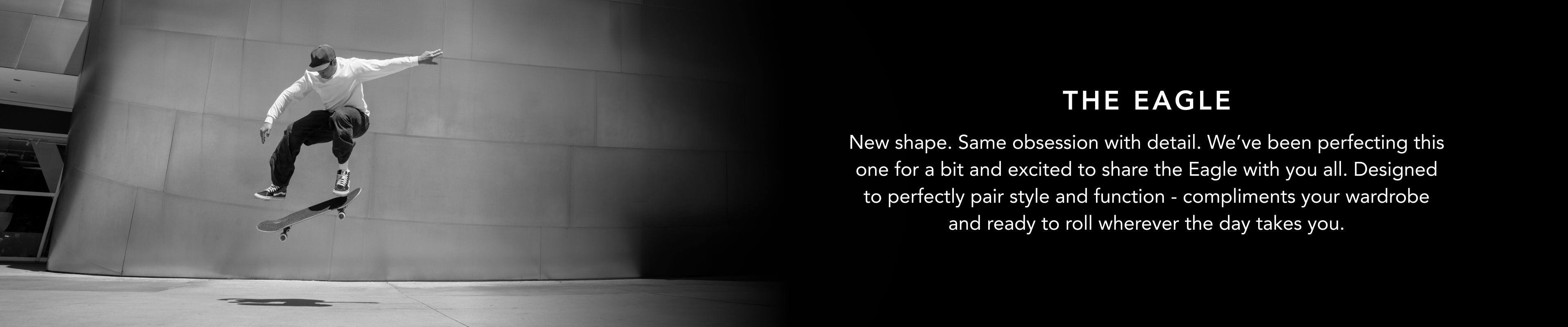 The collection banner for the melin Eagle Hydro featuring moisture-wicking material and exceptional fit