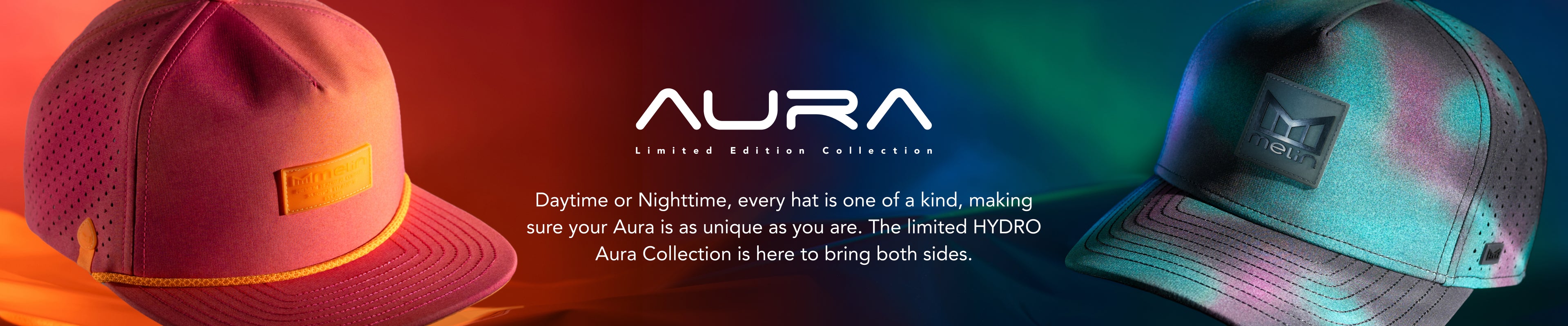The collection banner for the Aura Collection