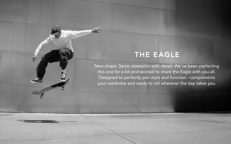 The collection banner for the melin Eagle Hydro featuring moisture-wicking material and exceptional fit