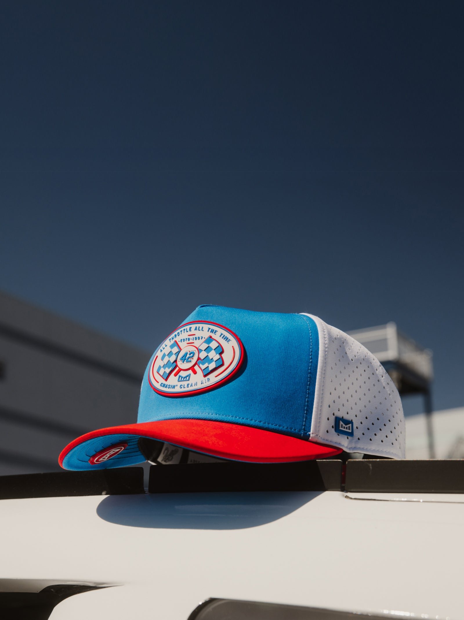 mobile image of melin x John Hunter Nemechek Odysea Mindset Hydro in Red / White Blue