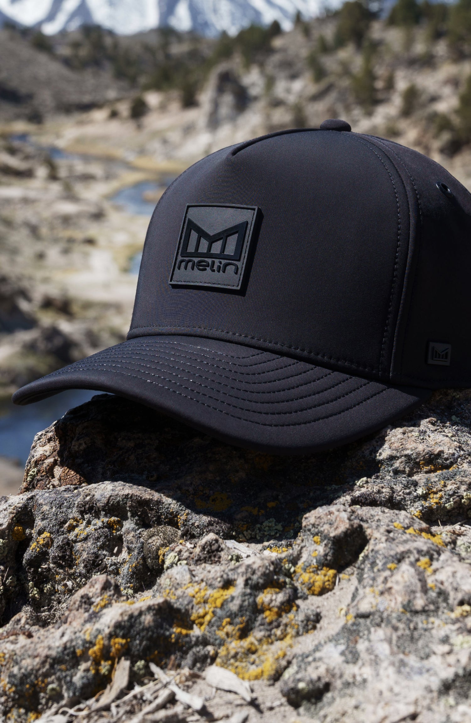 Melin Hat Cap Small Black Odyssey Hydro Collection Melin Hat Cap Small Black Odyssey Hydro Collection