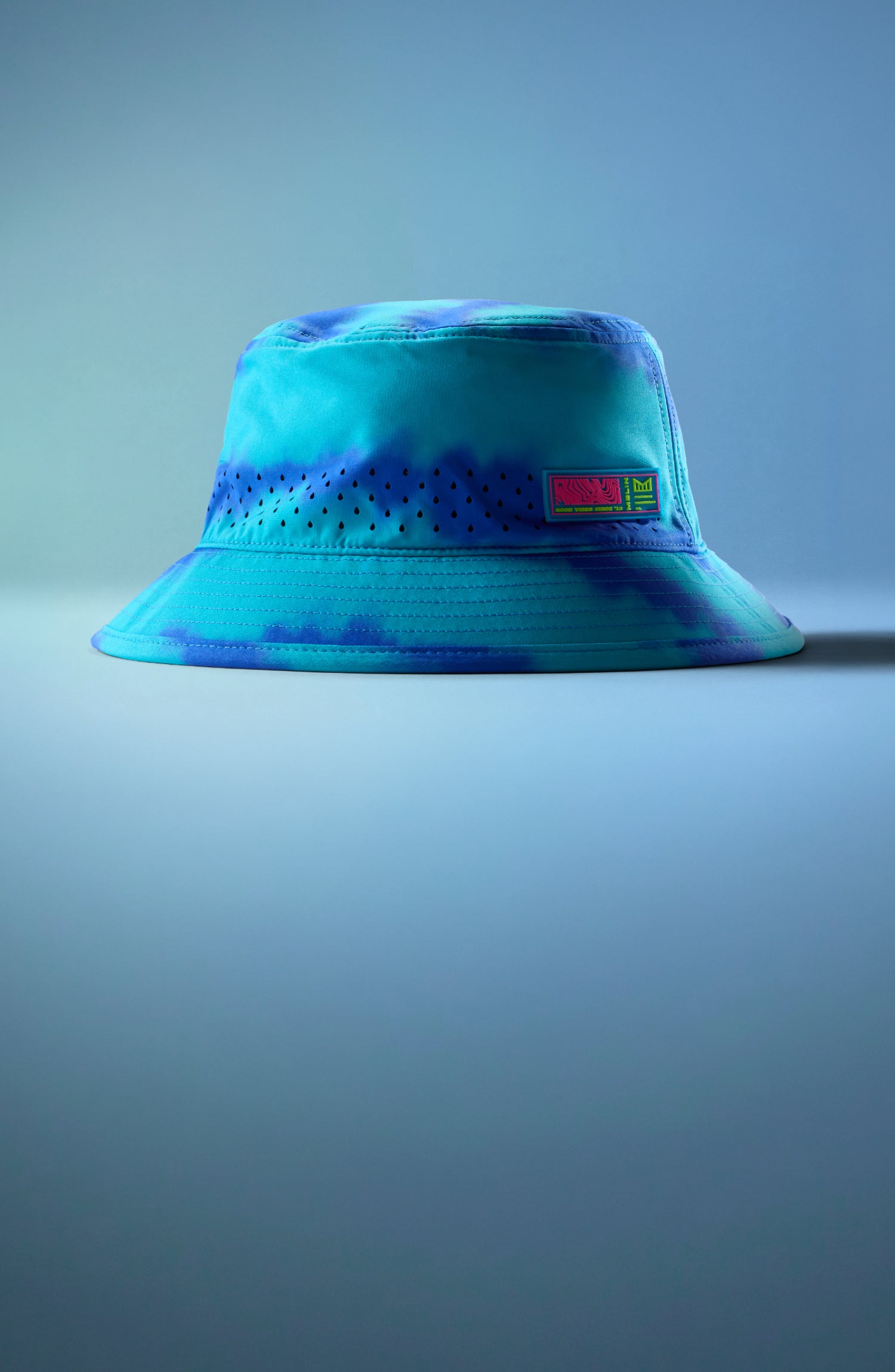 Caddy Neon Tie Dye Hydro – Electric Blue | Premium Performance