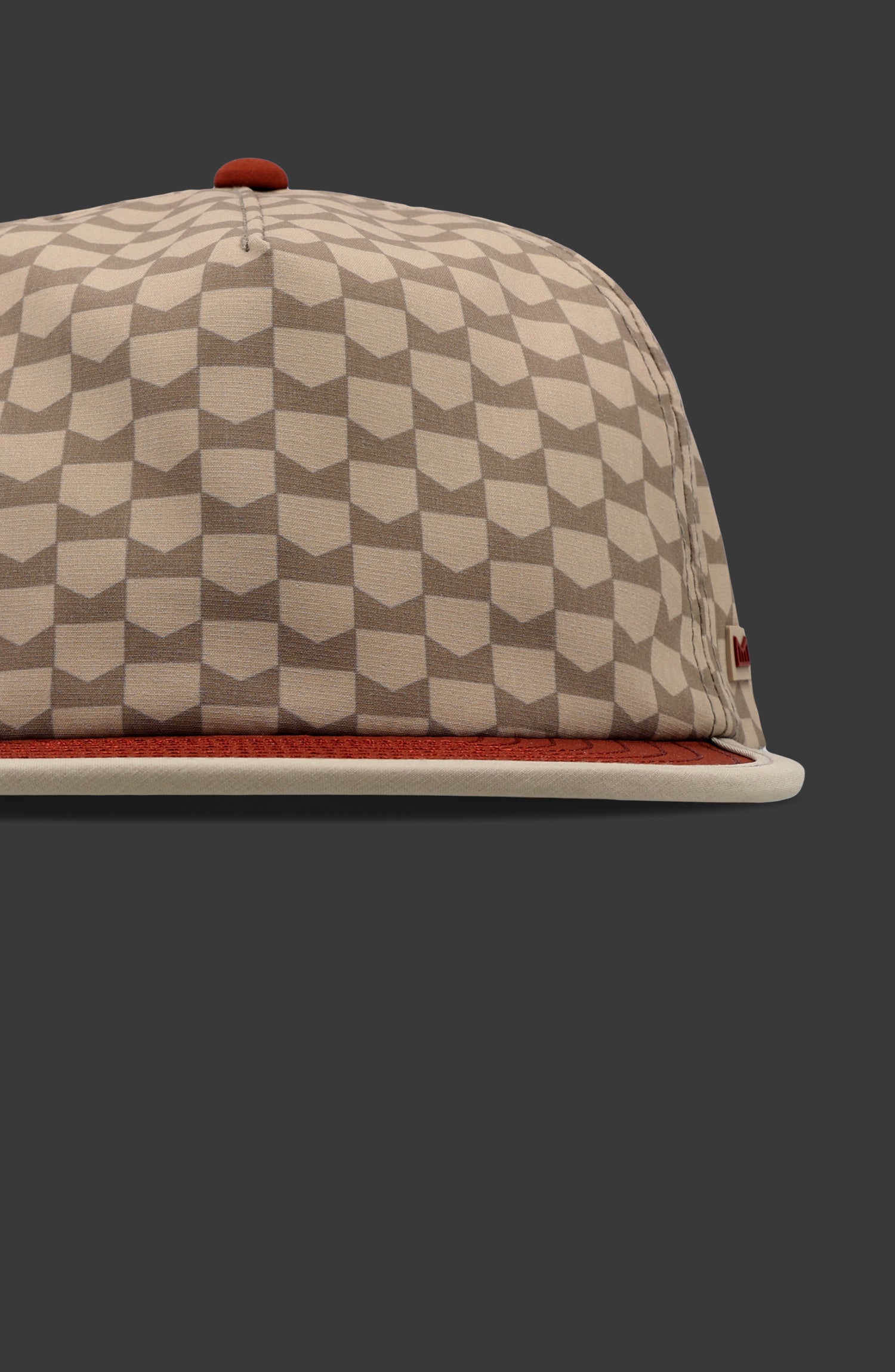 A feature card image for the melin Eagle Links Hydro hat in cobblestone (Materials)