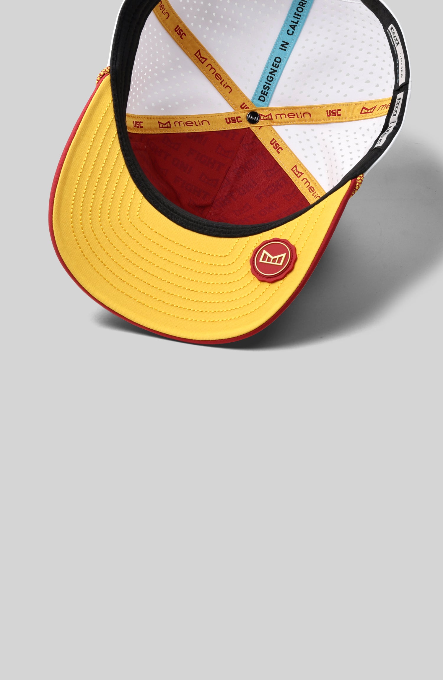 Odysea Rope USC Hydro – White / Red | Premium Performance Split Fit | melin