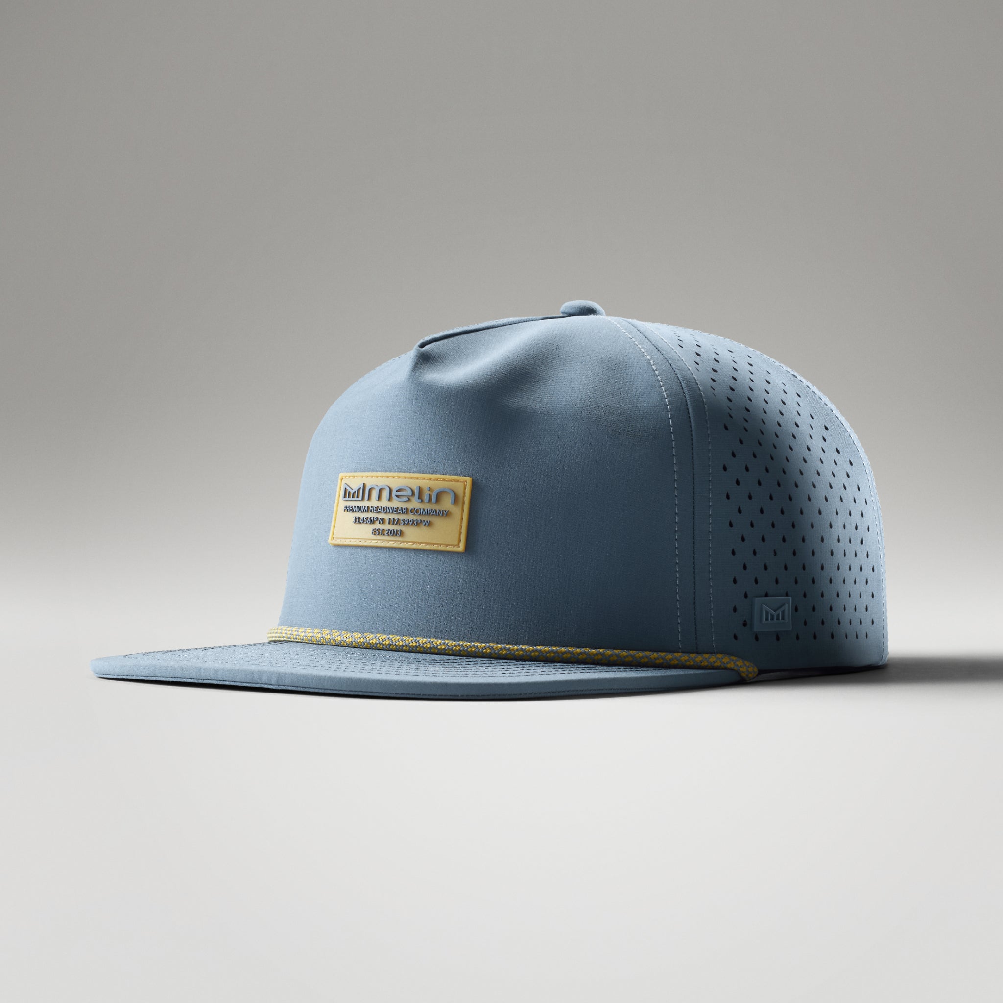 melin Coronado Brick Hydro Blue Stone Gum snapback hat