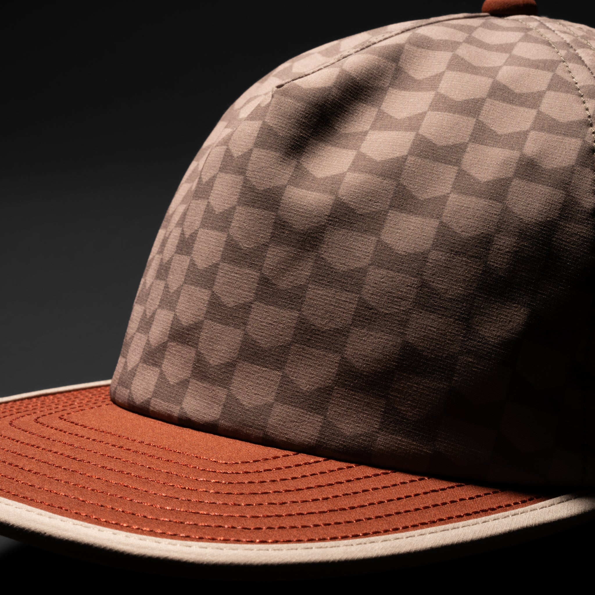 A gallery image of the melin Eagle Links Hydro hat in cobblestone, 3 of 5