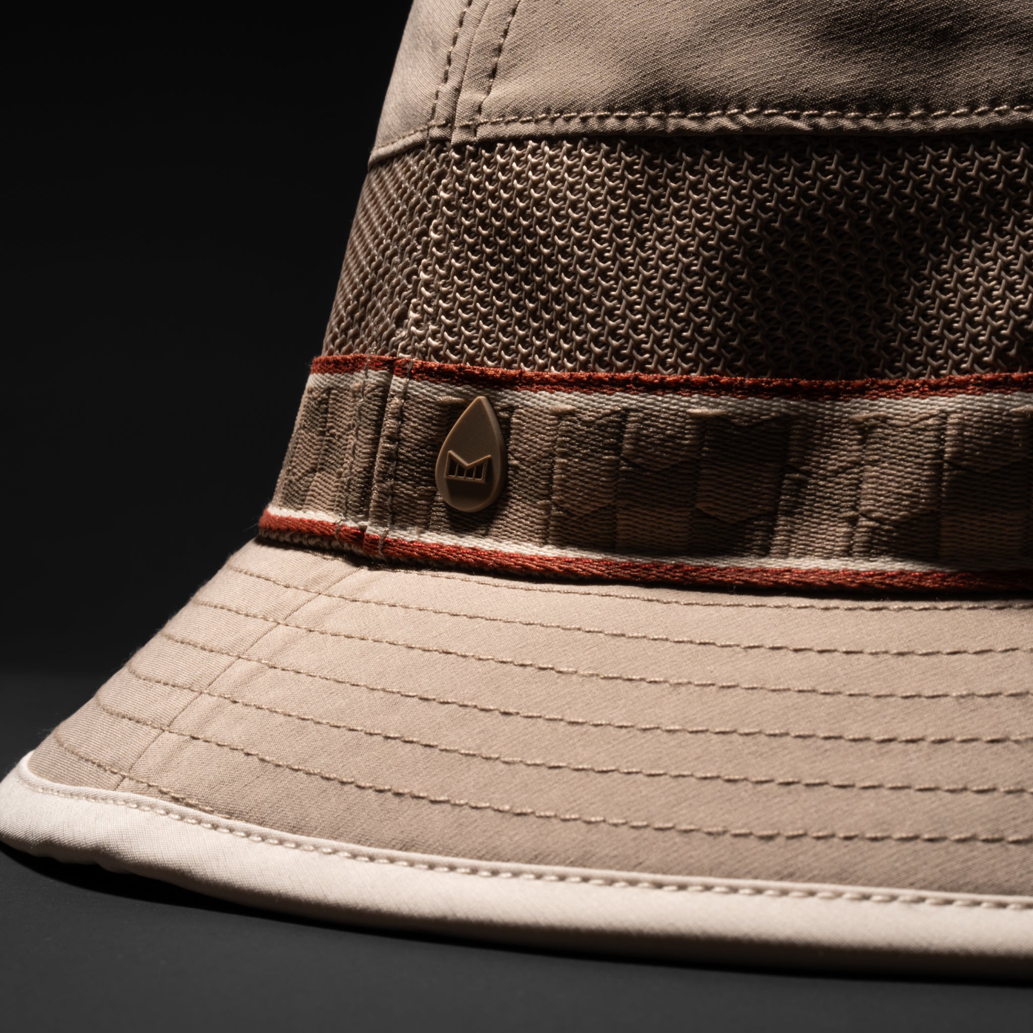 A gallery image of the melin Caddy Links Hydro hat in cobblestone, 2 of 5