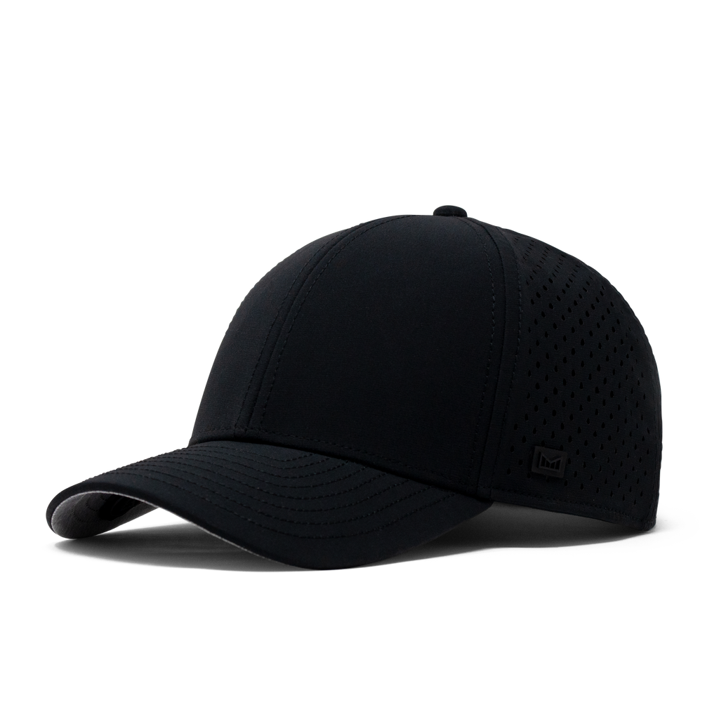 The angled view of the Melin Vintage Fit A-Game Hydro hat in black  Big Image - 1