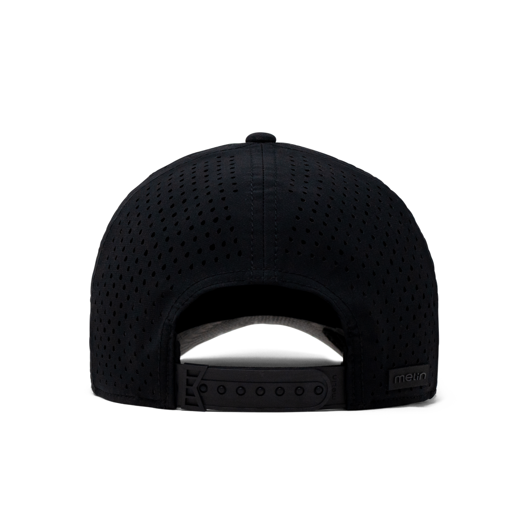 The back view of the Melin Vintage Fit A-Game Hydro hat in black Big Image - 5