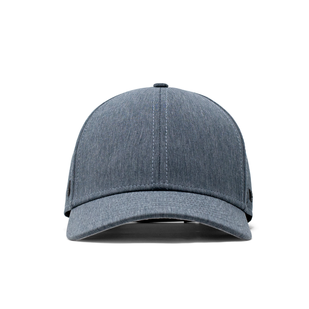The front view of the Melin Vintage Fit A-Game Hydro hat in dark grey Big Image - 2