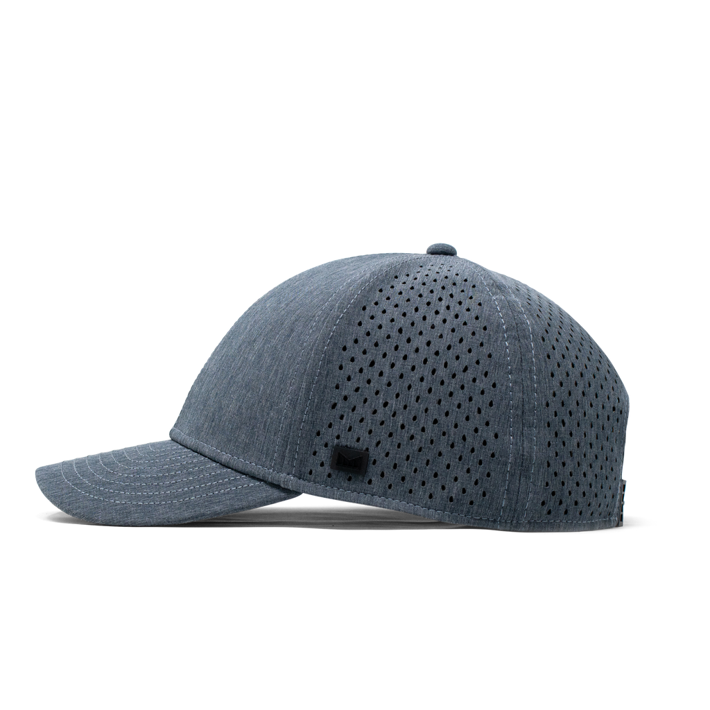 The side view of the Melin Vintage Fit A-Game Hydro hat in dark grey Big Image - 3