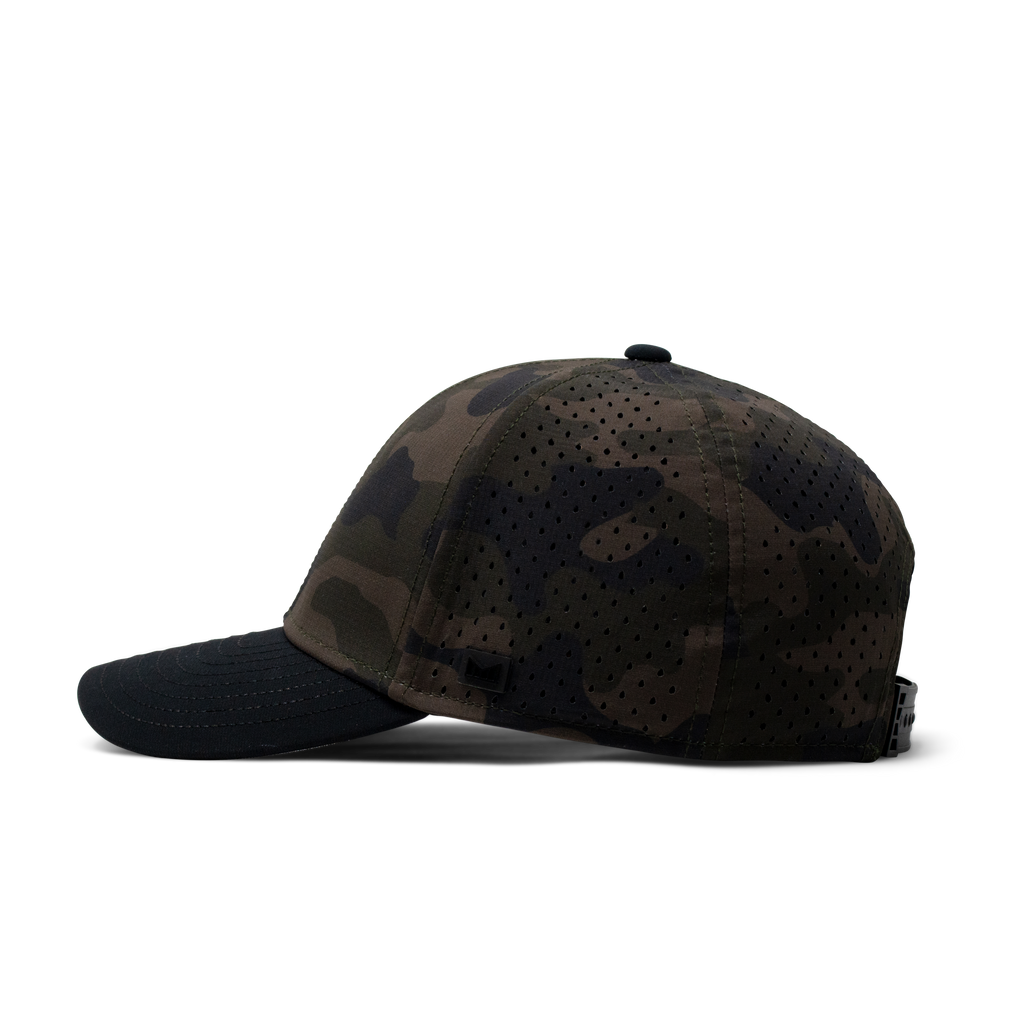 The side view of the Melin Vintage Fit A-Game Hydro hat in camo Big Image - 4