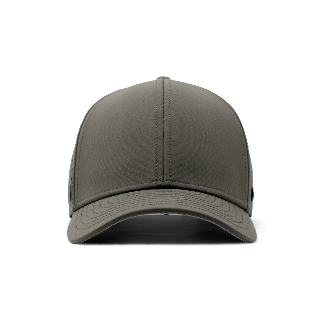 The frontal view of the Melin Vintage Fit A-Game Hydro hat in green Big Image - 2