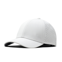 The angled view of the Melin Vintage Fit A-Game Hydro hat in white
