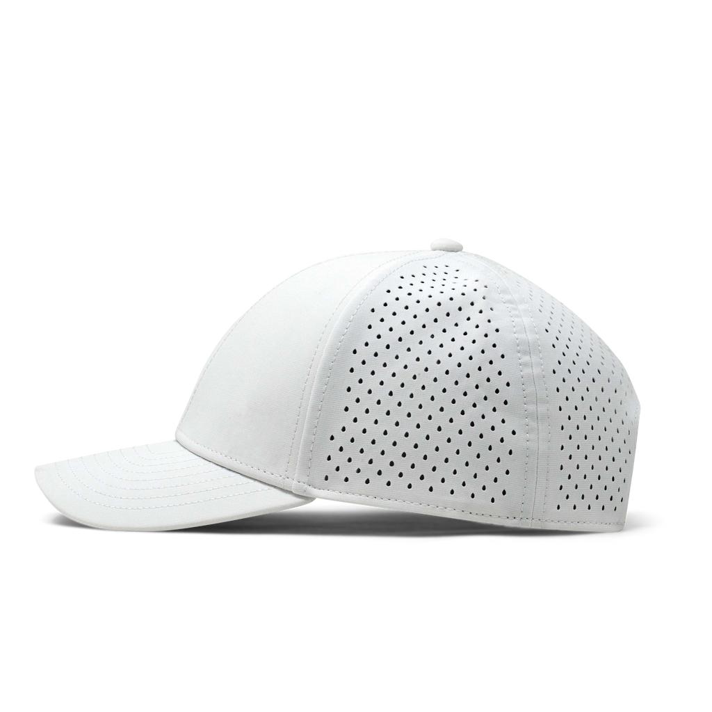 The side view of the Melin Vintage Fit A-Game Hydro hat in white Big Image - 3