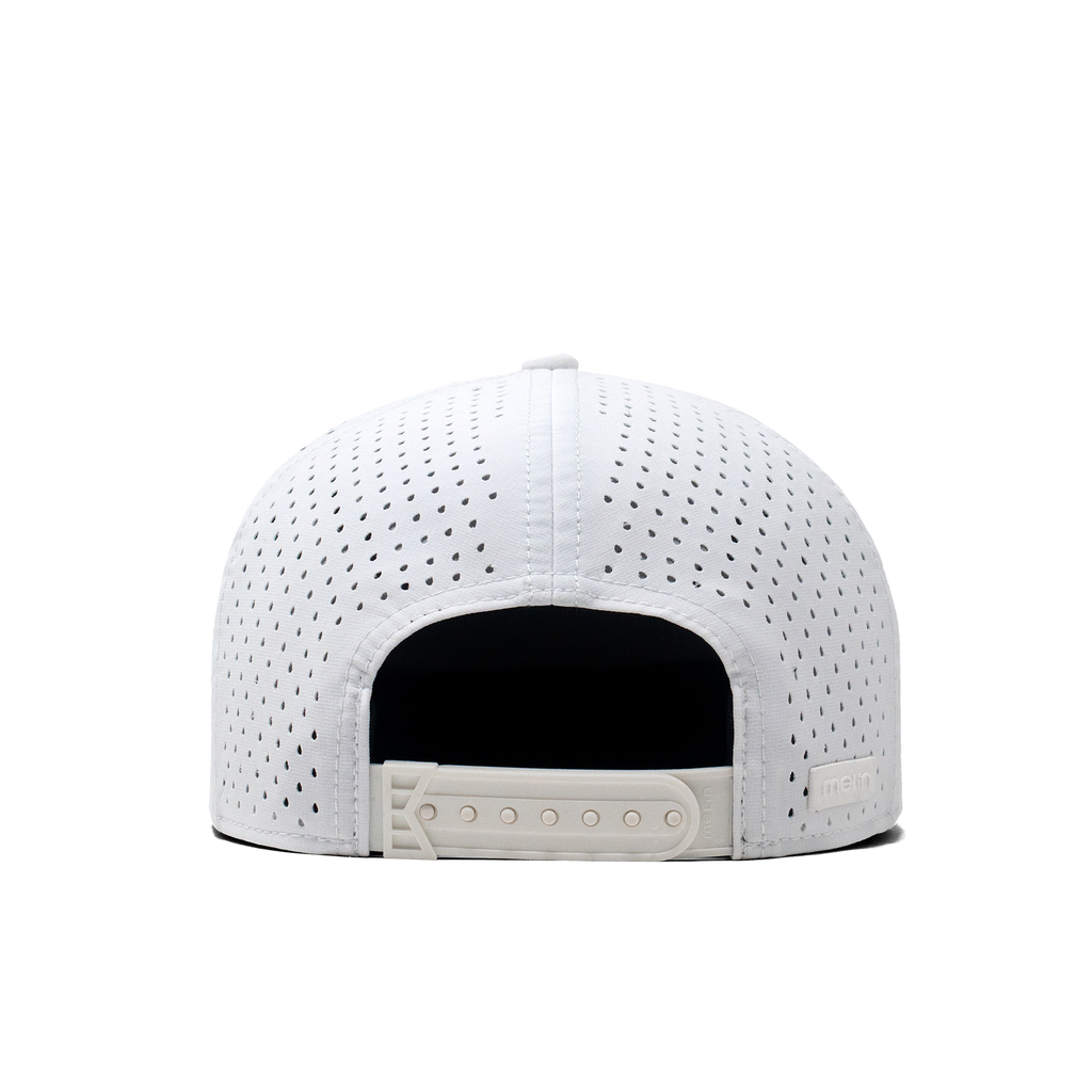 The back view of the Melin Vintage Fit A-Game Hydro hat in white Big Image - 4