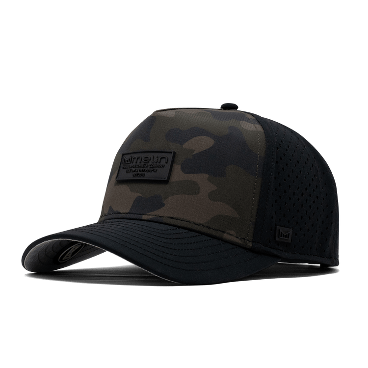 Hydro Odyssey Brick Ocean Camo Snapback Hat – melin